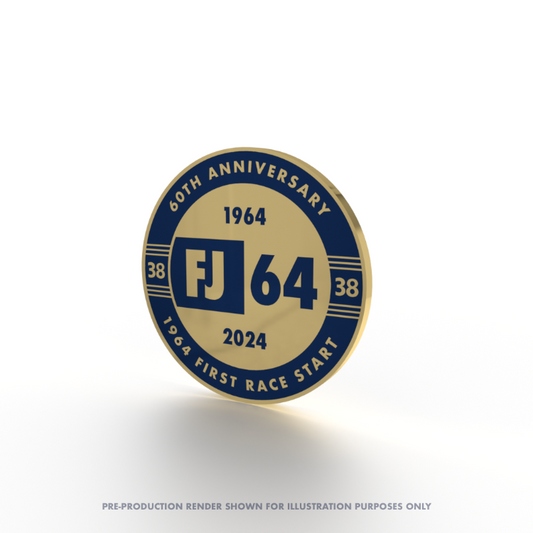 1964 First Race Start 60th Anniversary Collector Medallion