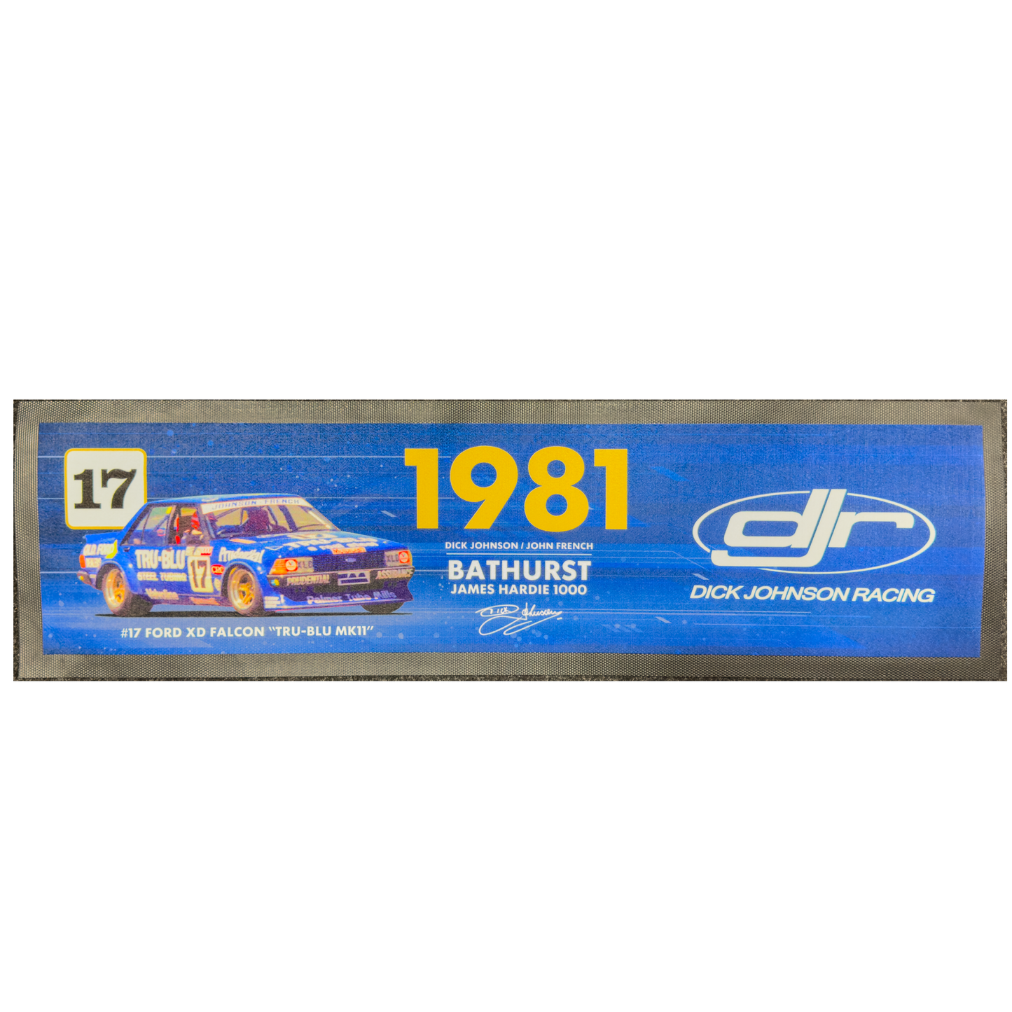 No. 17 1981 Tru-Blu Ford Falcon XD Bar Runner