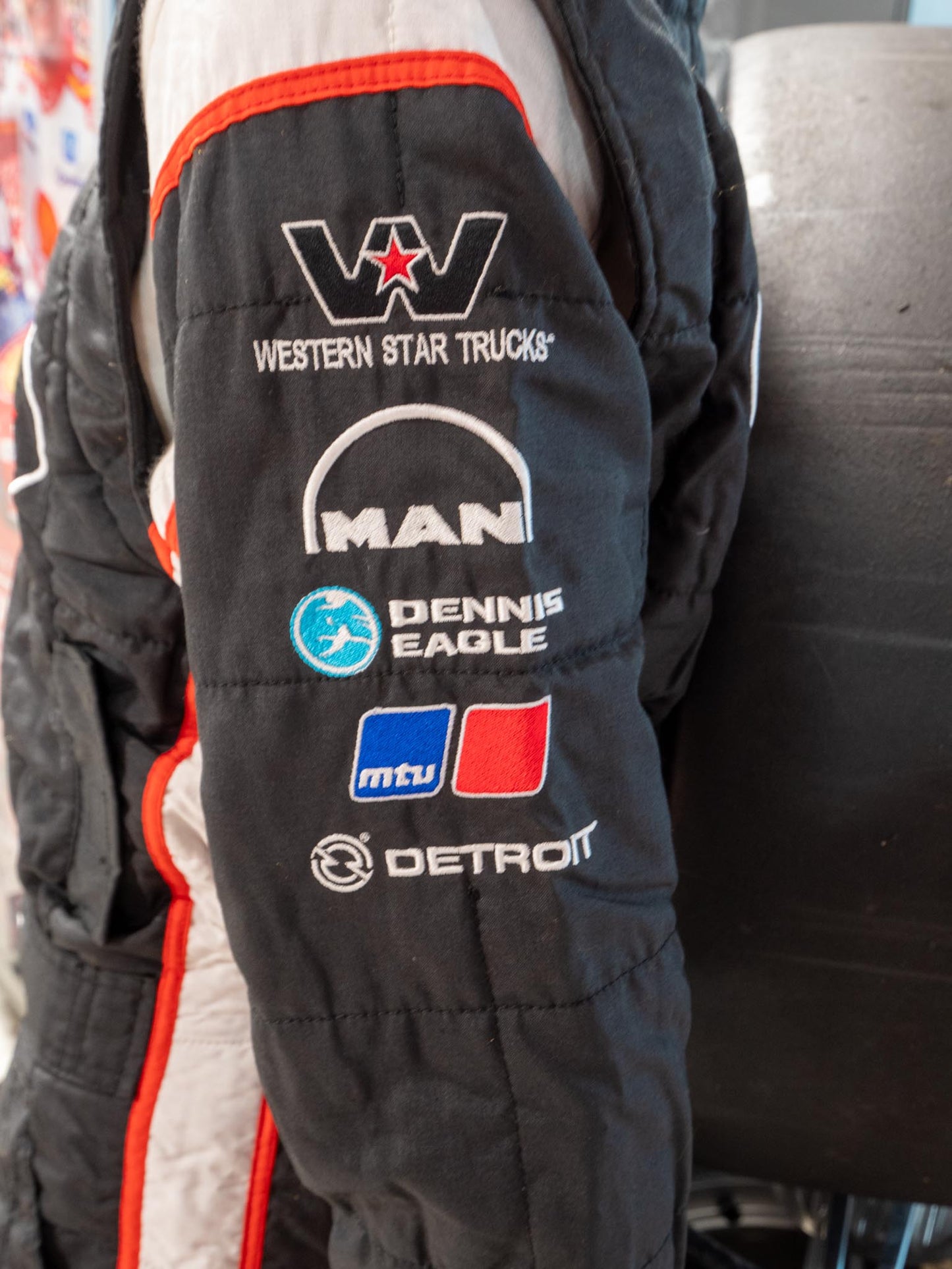 Marcos Ambrose 2015 DJR Team Penske Racing Suit