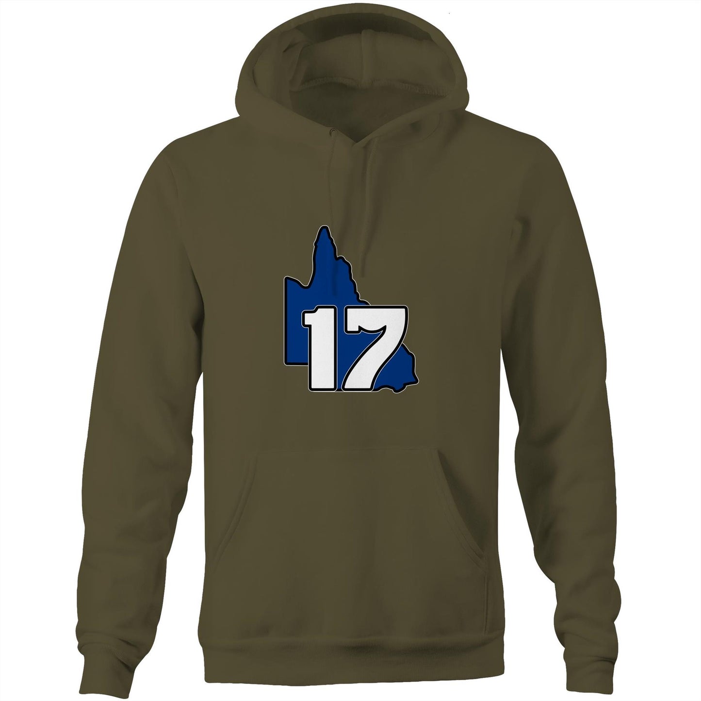 #17 Queensland Logo Hoodie