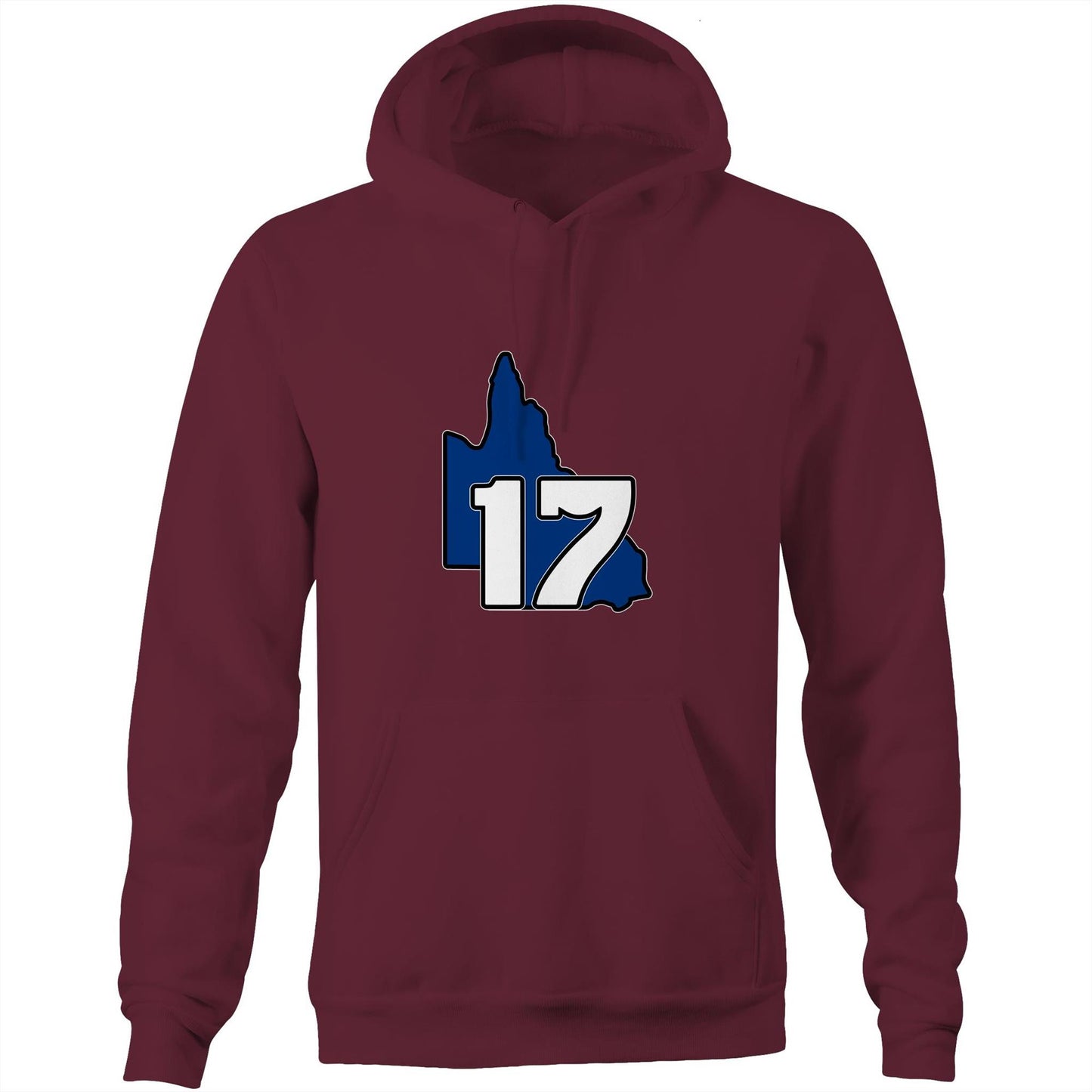 #17 Queensland Logo Hoodie