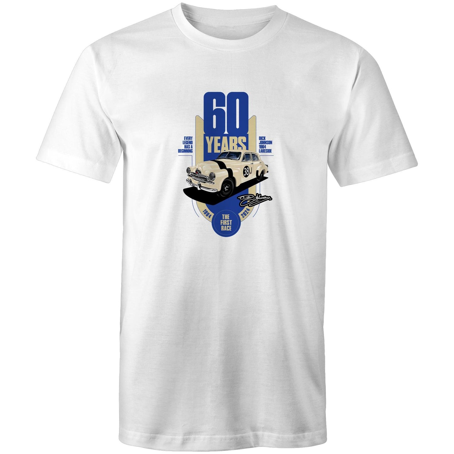 60th Anniversary of Dick Johnson's First Race Tee