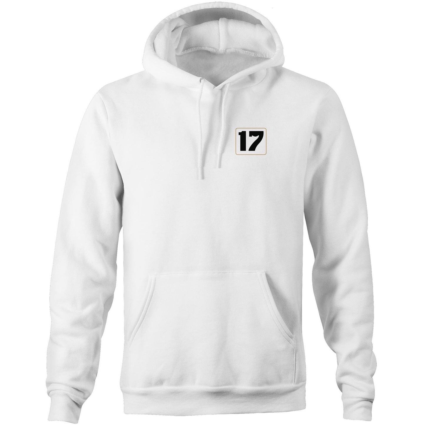 Tru-Blu #17 Lapel Print Hoodie