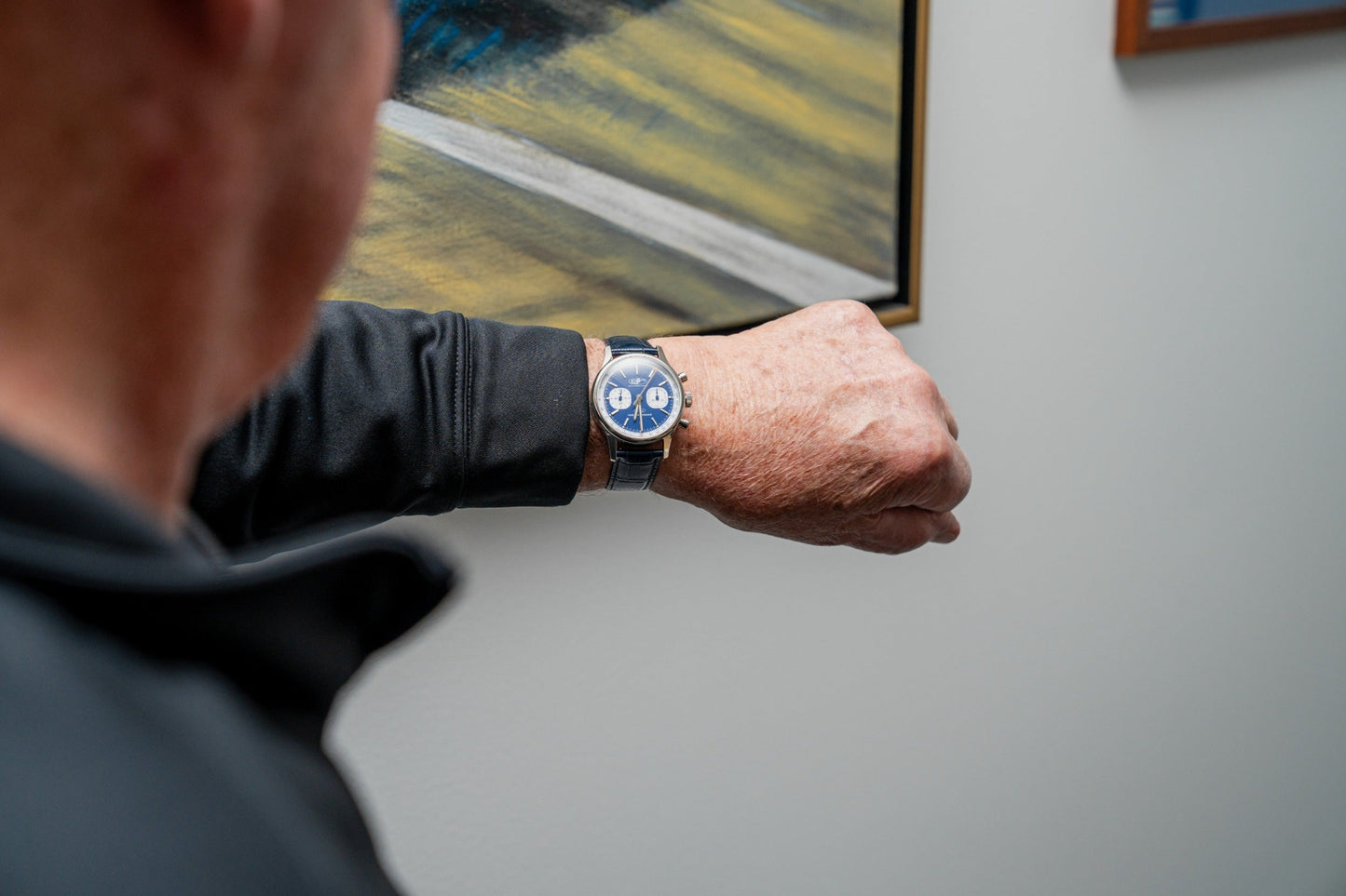 DJR x Ford Mechanical Chronograph - Blue Dial