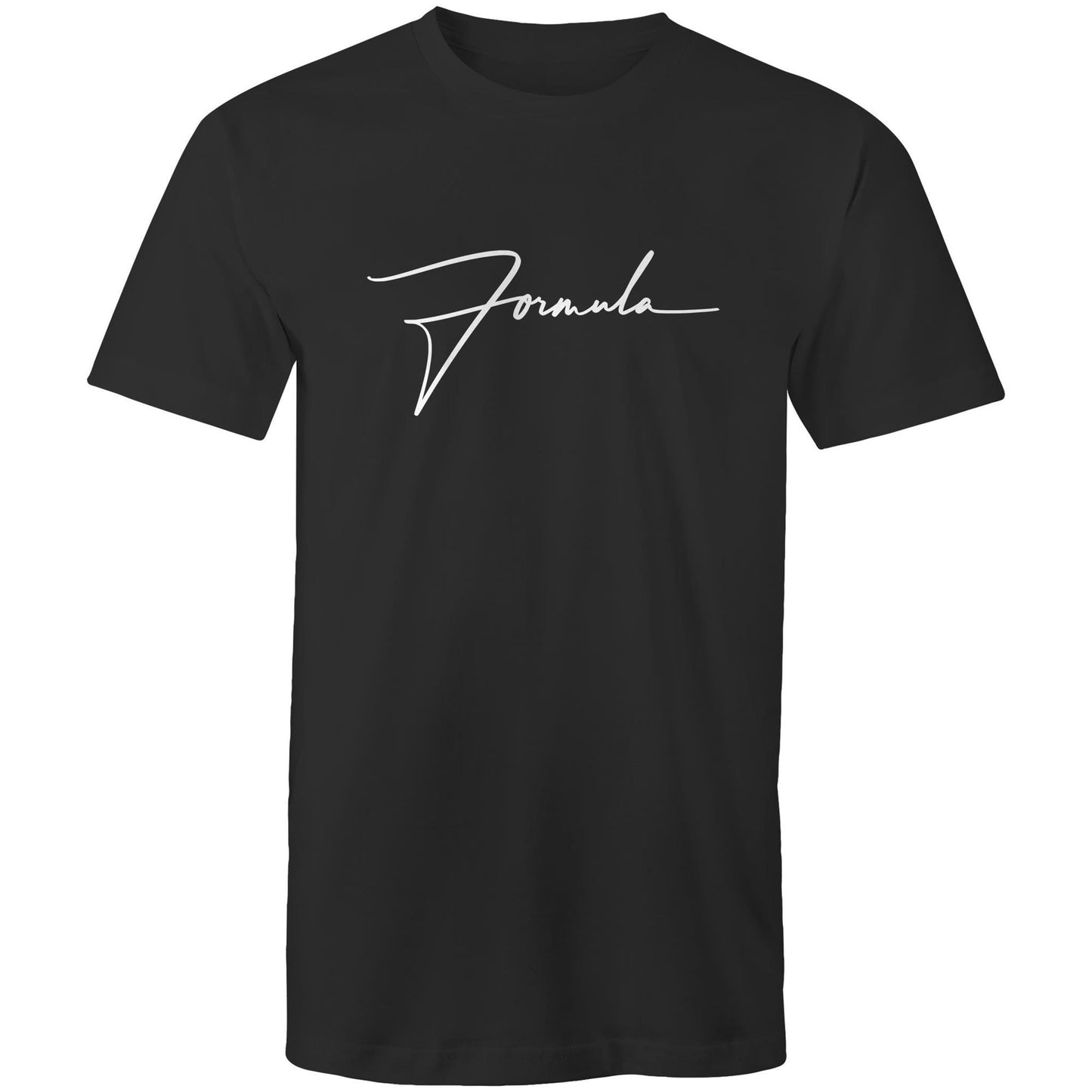 Formula Script Logo - Mens T-Shirt