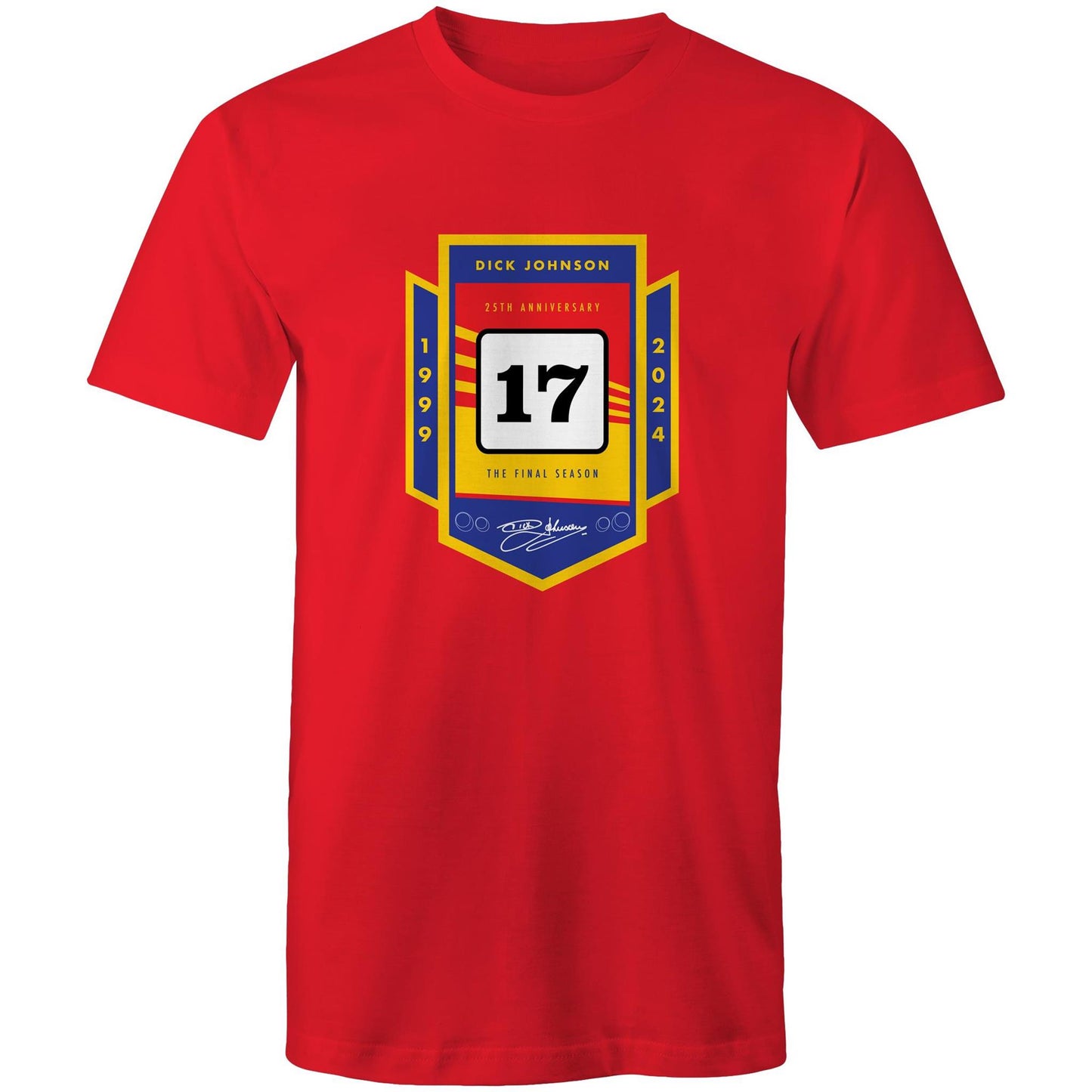 25th Anniversary of Dick Johnson's Retirement Tee