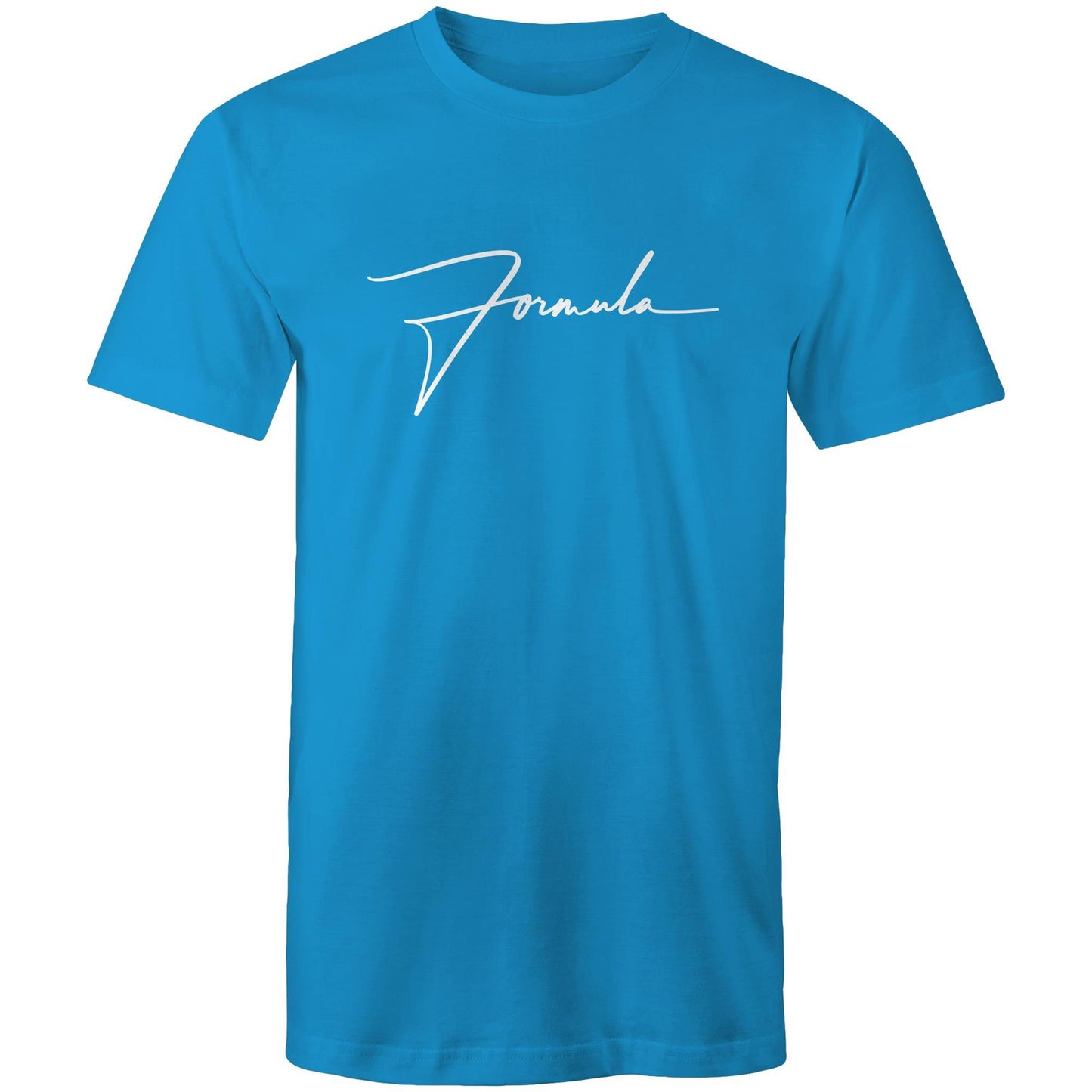 Formula Script Logo - Mens T-Shirt