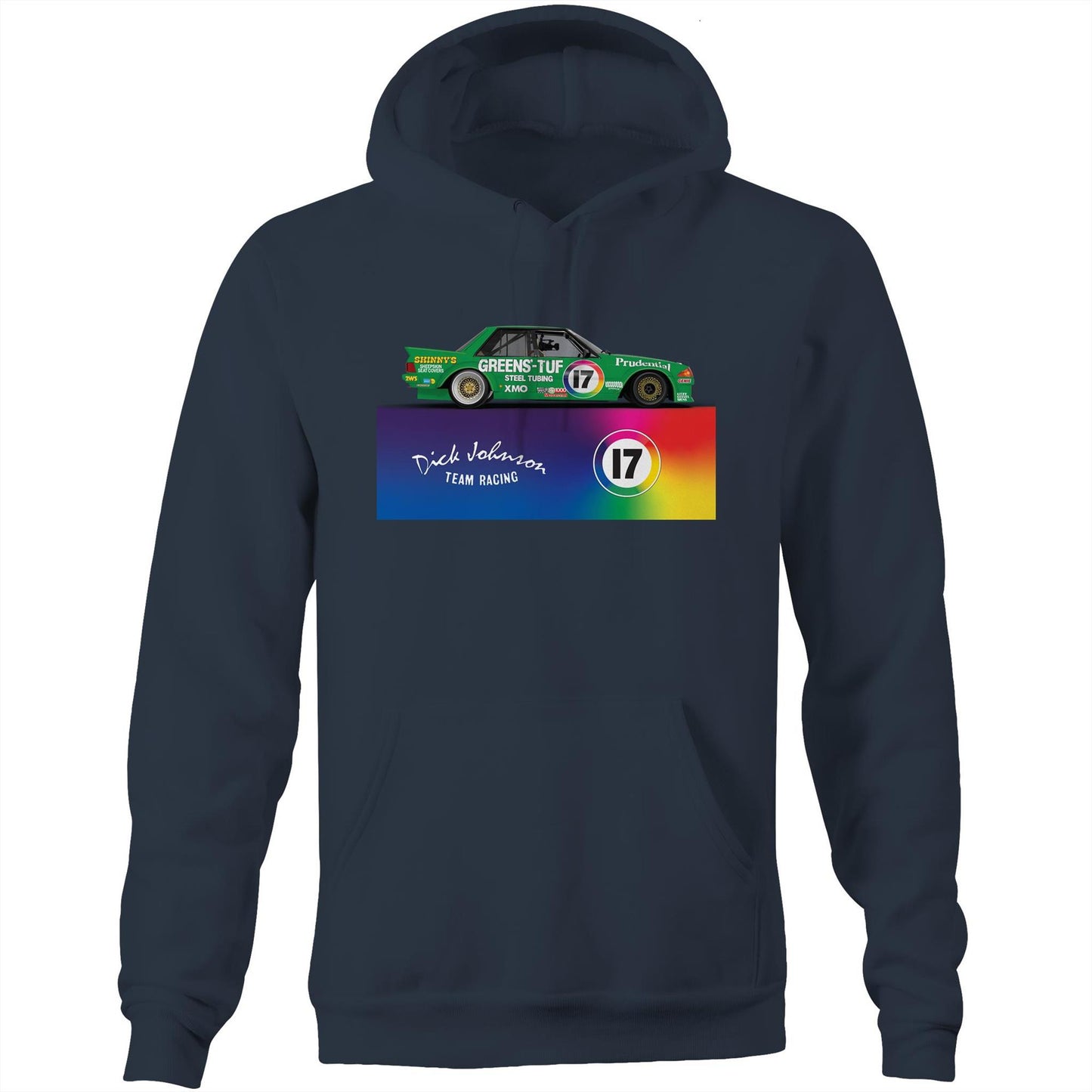 1983 Dick Johnson Team Racing No. 17 Greens'-Tuf Hoodie