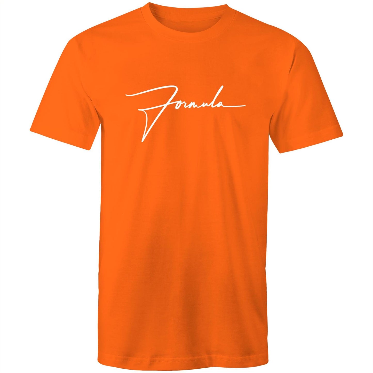 Formula Script Logo - Mens T-Shirt