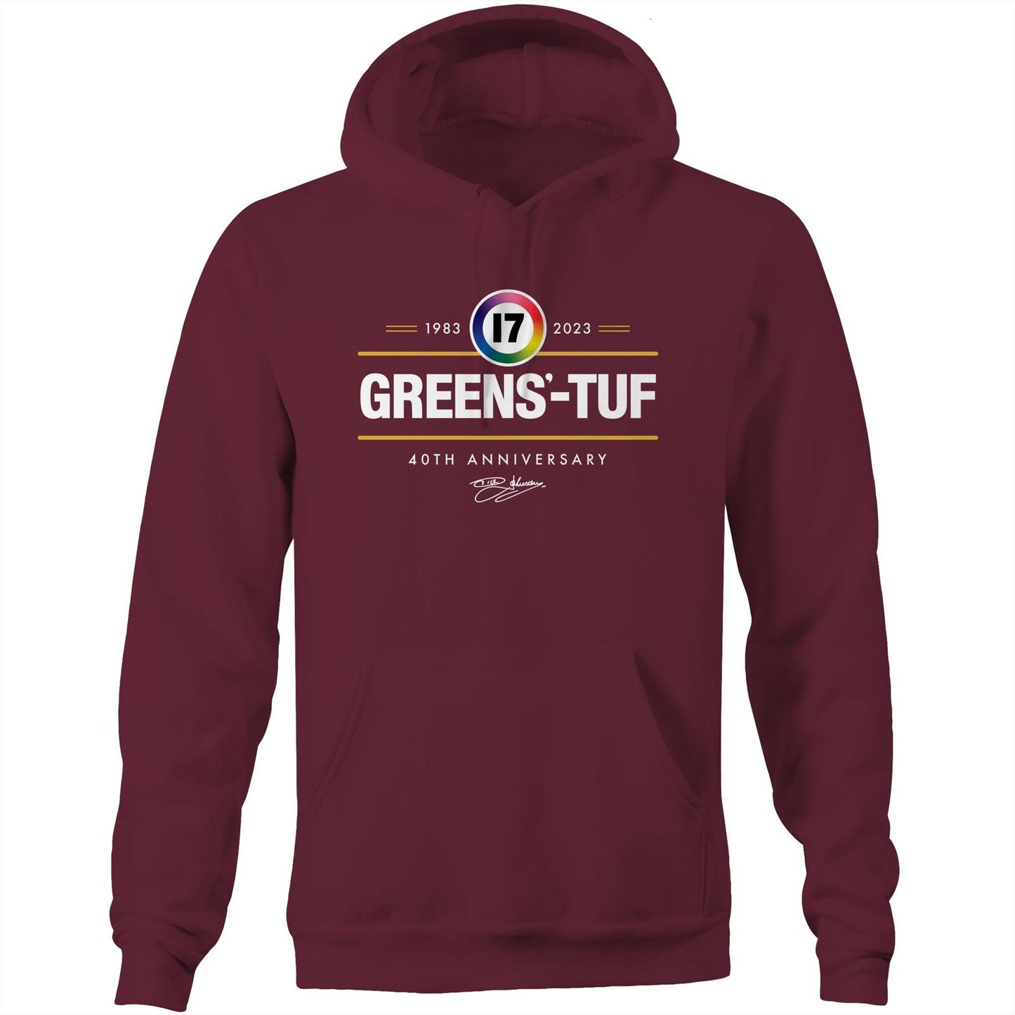 Greens'-Tuf Ford Falcon XE 1983 Bathurst 40th Anniversary Hoodie