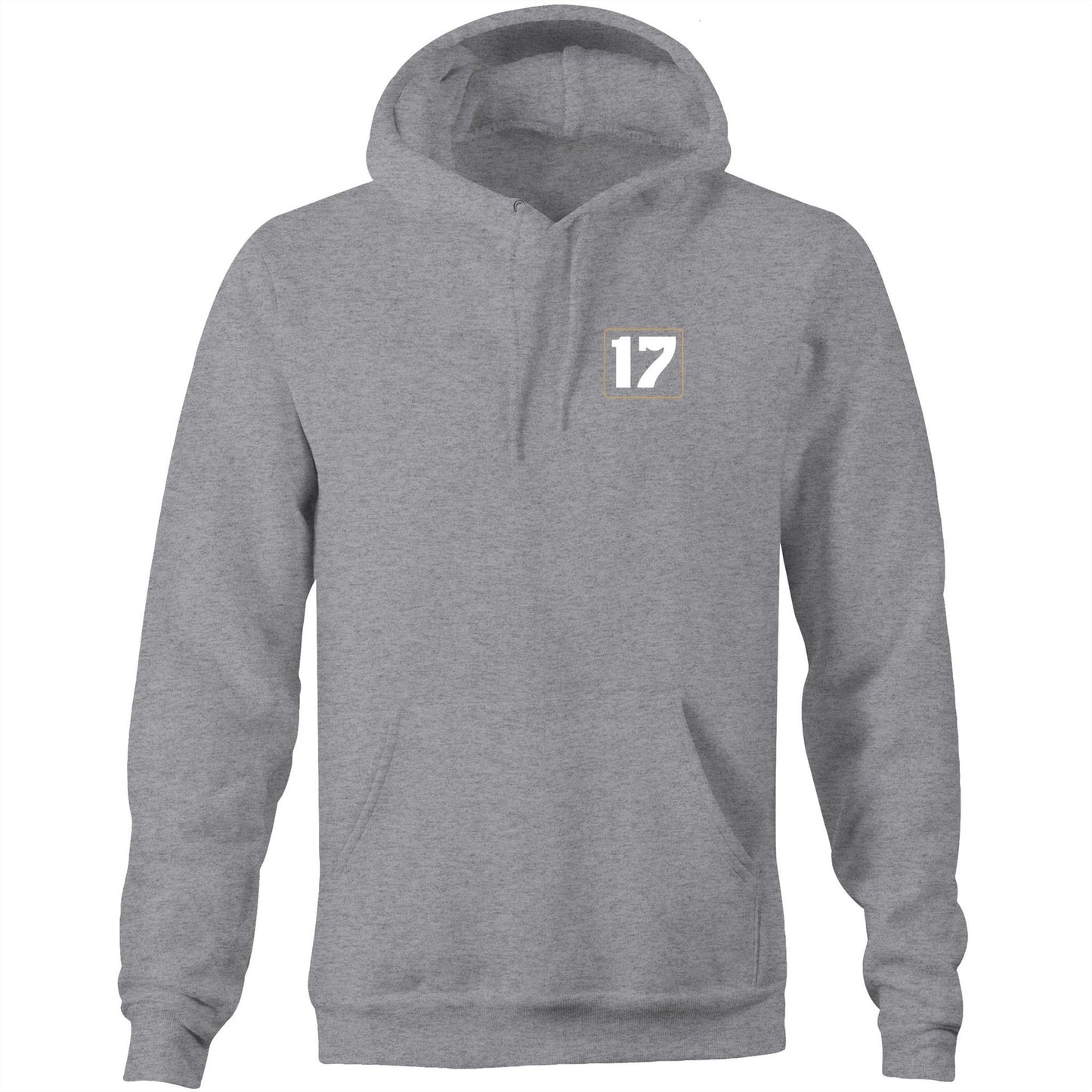 Tru-Blu #17 Lapel Print Hoodie