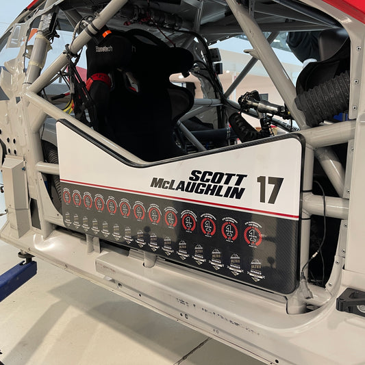 Scott McLaughlin 2020 Replica Door Panel Signed