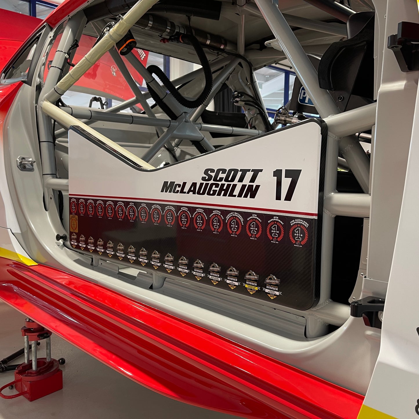 Scott McLaughlin 2019 Replica Door Panel Signed