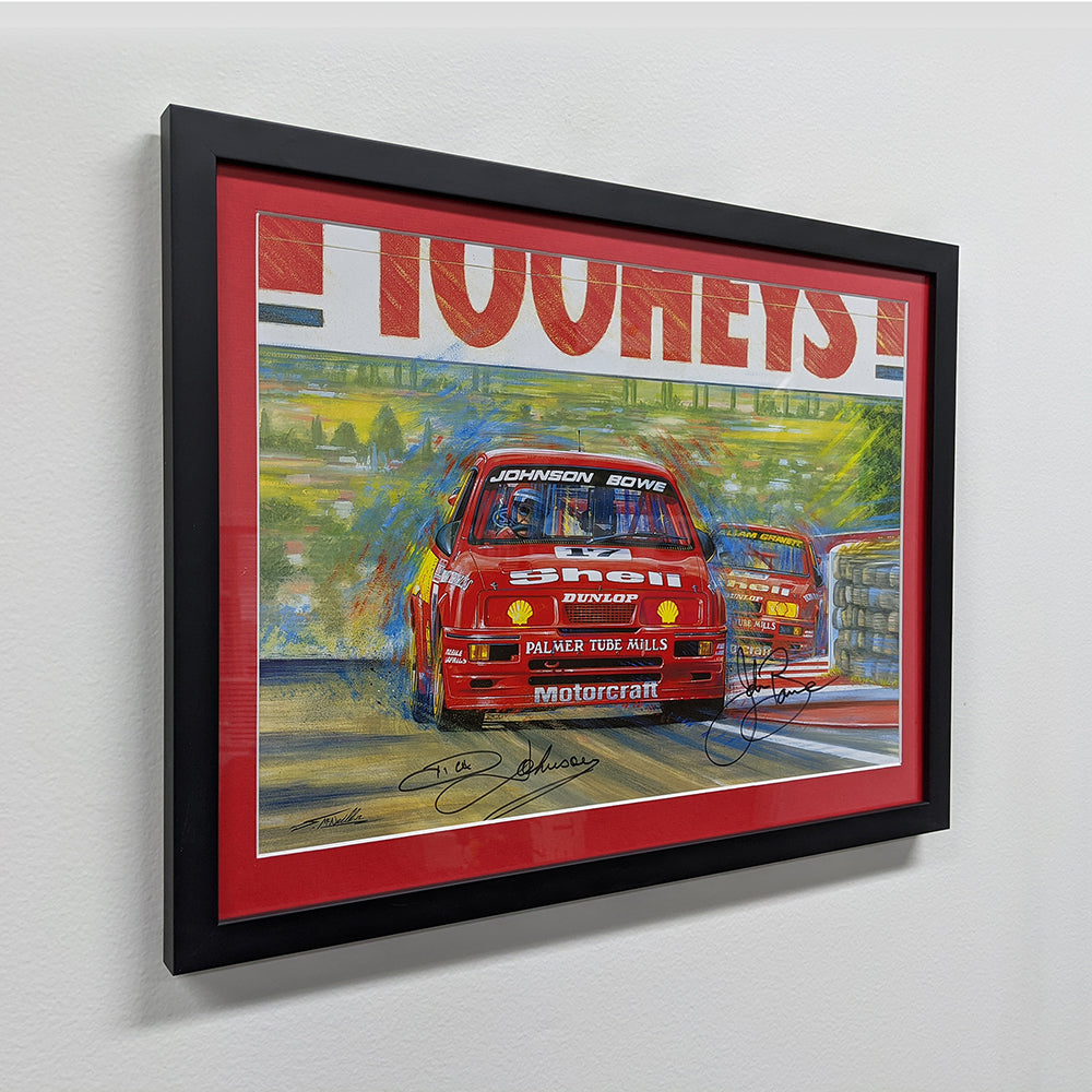 Fastest Sierras in the World - Signed by Dick Johnson and John Bowe