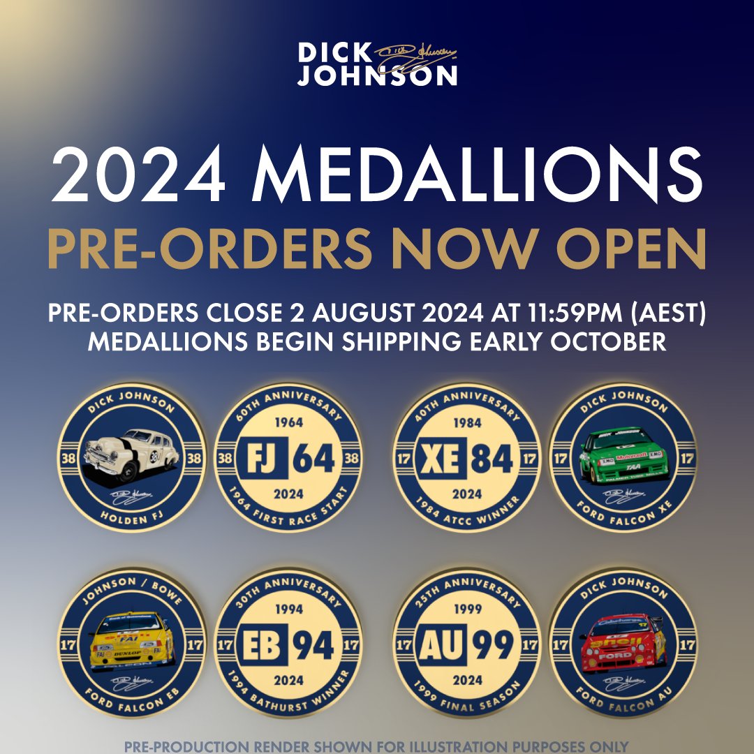 2024: The Anniversaries Collector Medallions