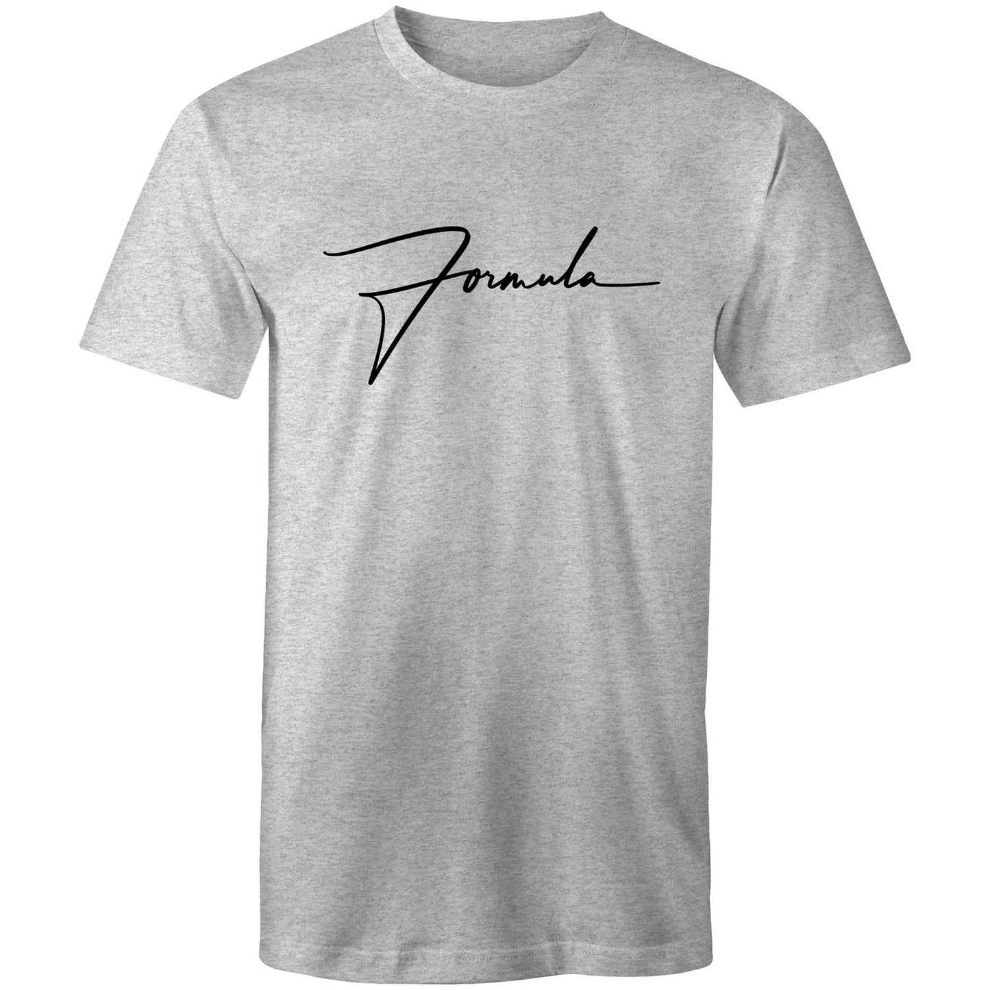 Formula Script Logo - Mens T-Shirt