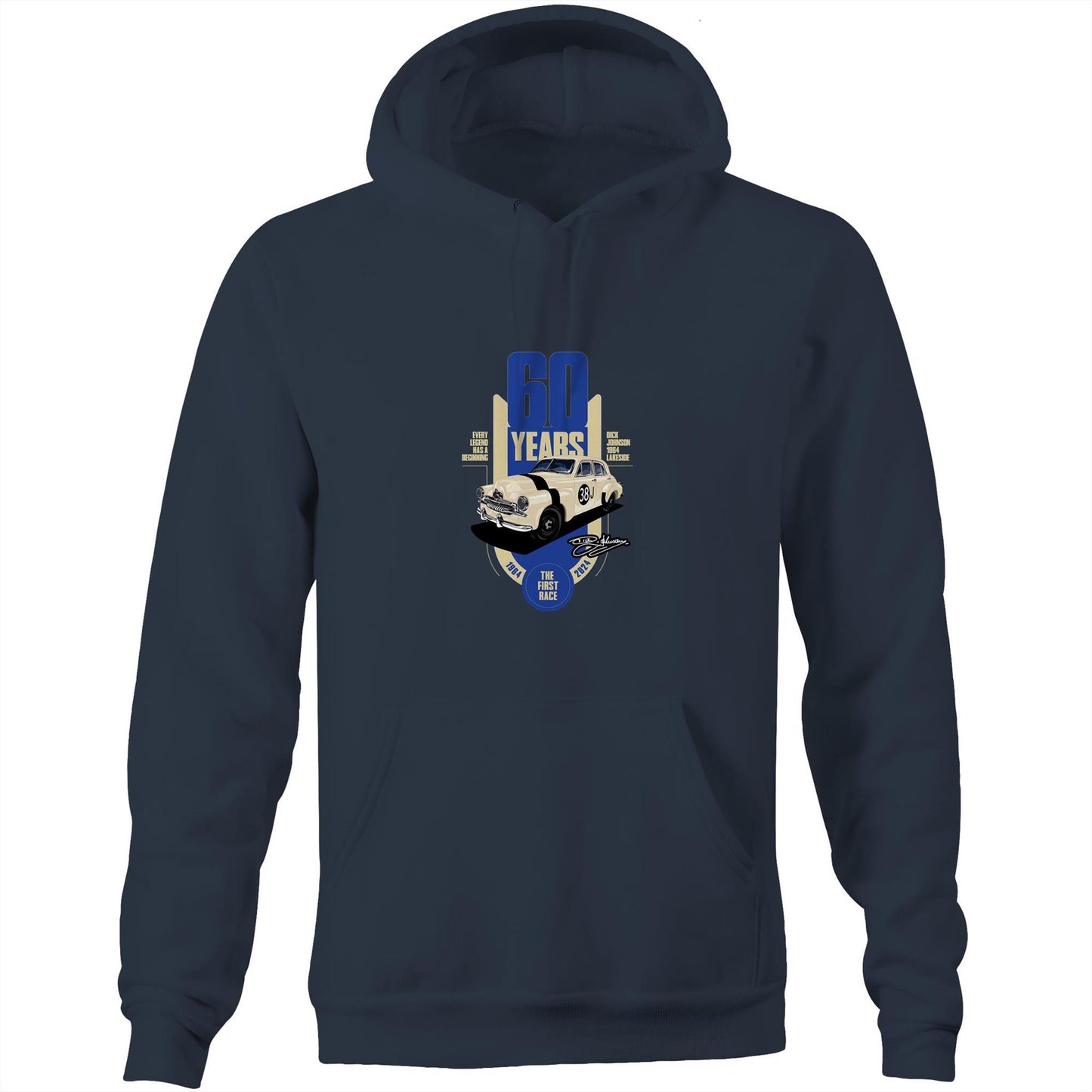 60th Anniversary of Dick Johnson's First Race Hoodie