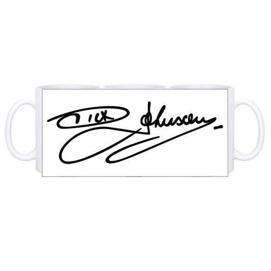 Dick Johnson Signature Mug - Black