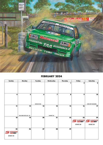 2024 Calendar with Greg McNeill Artwork