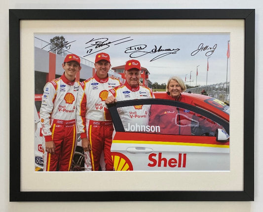 Four Johnsons - Limited Edition Signed Framed Print