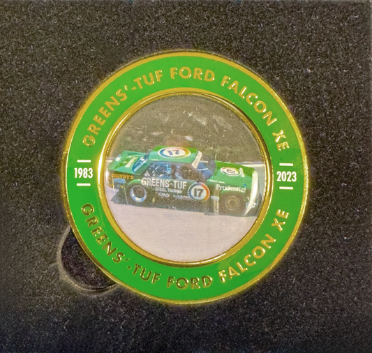 Greens'-Tuf Ford Falcon XE 1983 Bathurst 1000 40th Anniversary Medallion