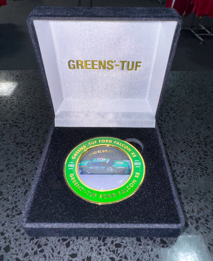 Greens'-Tuf Ford Falcon XE 1983 Bathurst 1000 40th Anniversary Medallion