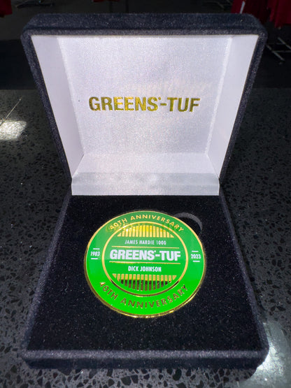 Greens'-Tuf Ford Falcon XE 1983 Bathurst 1000 40th Anniversary Medallion