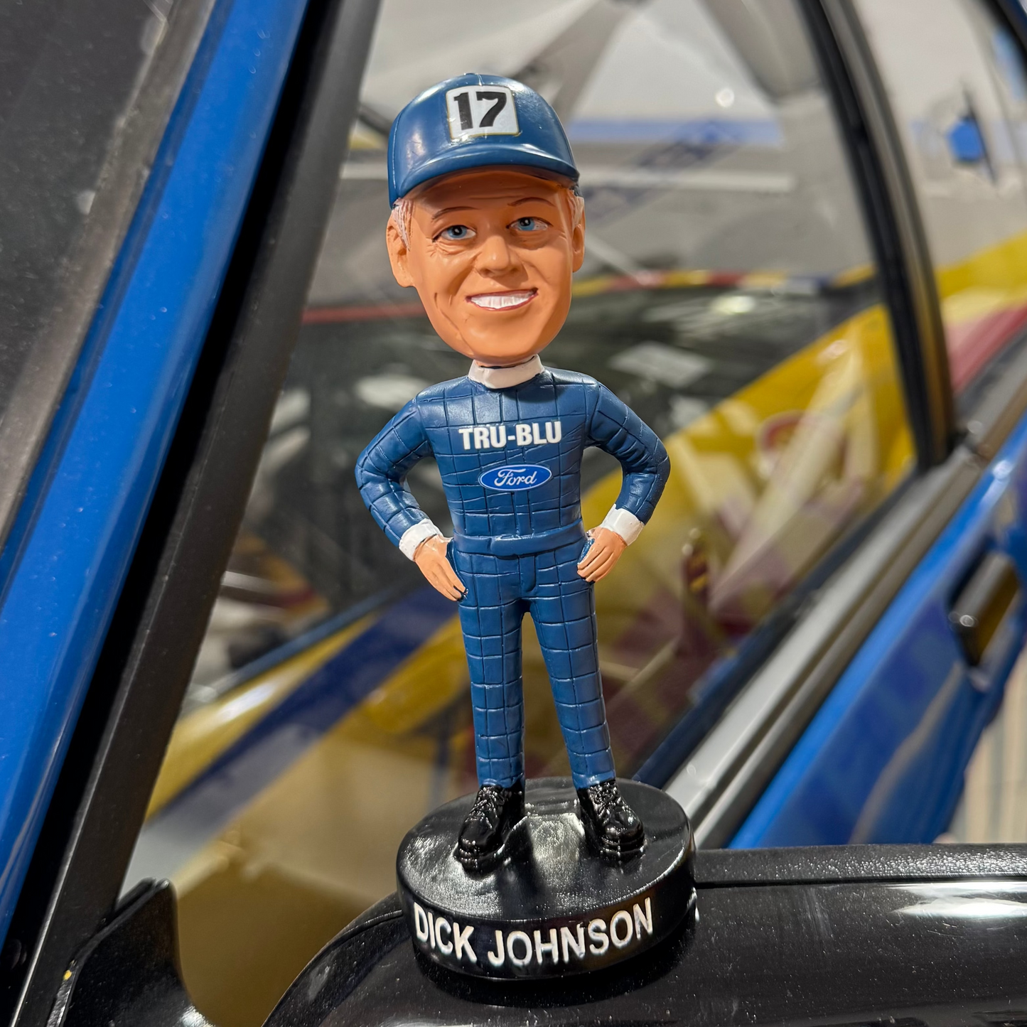 Dick Johnson Tru-Blu Bobblehead