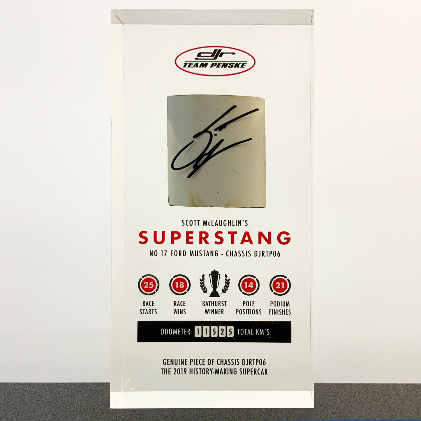 Superstang - Piece of Scott McLaughlin’s Bathurst Winning Chassis