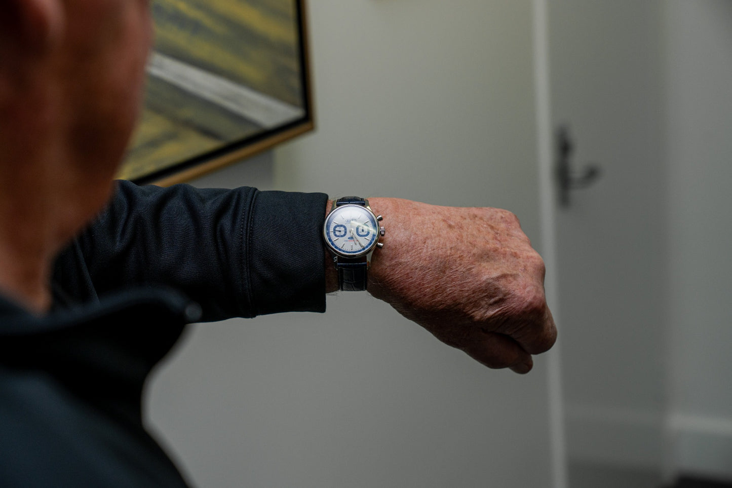 DJR x Ford Mechanical Chronograph - White Dial