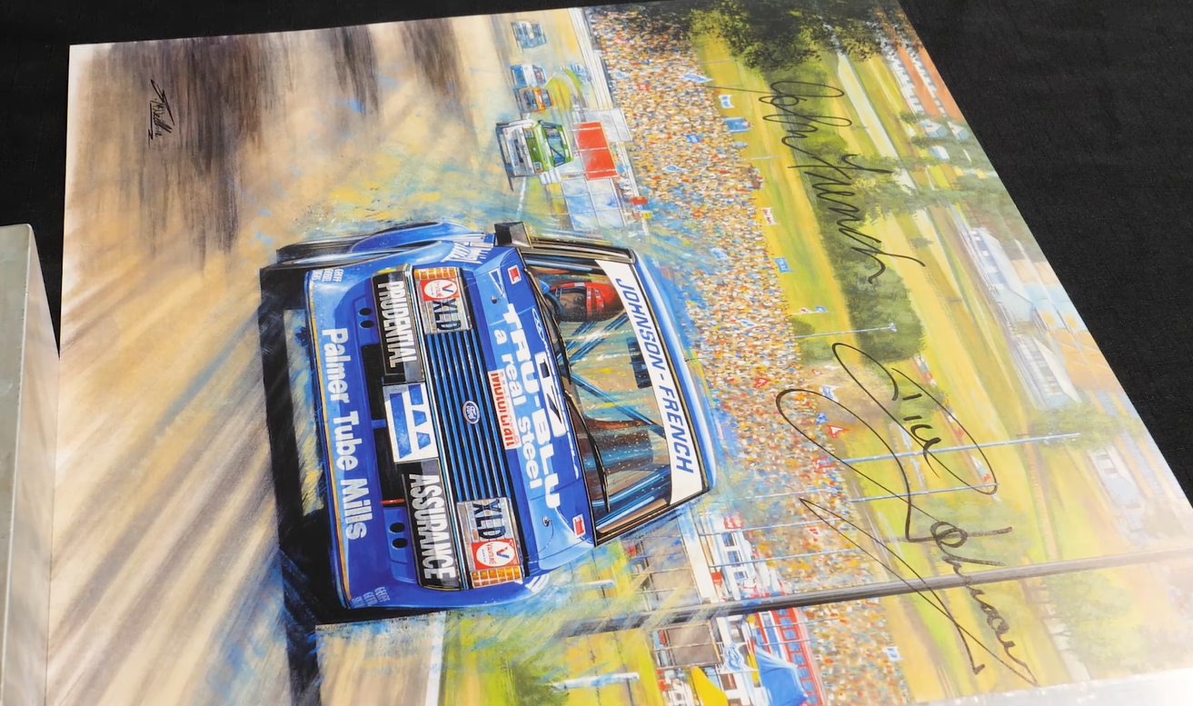 Bathurst 1981 Winners - signed by Dick Johnson and John French