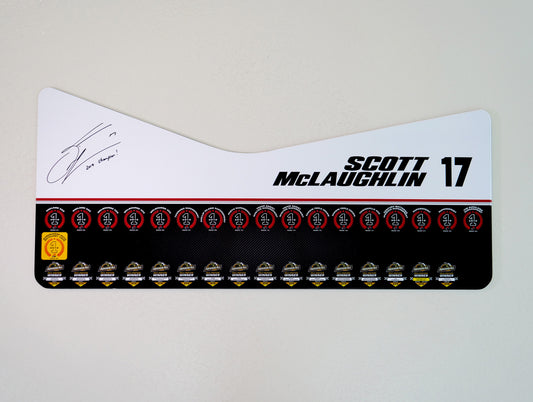 Scott McLaughlin 2019 Replica Door Panel Signed