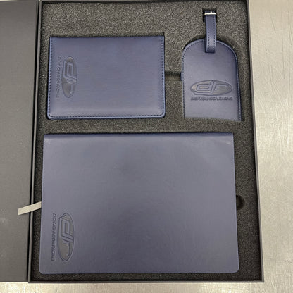 DJR Gift Pack - notepad, luggage tag and passport holder