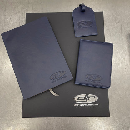 DJR Gift Pack - notepad, luggage tag and passport holder