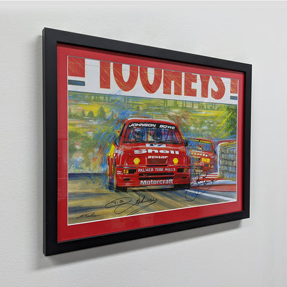 Fastest Sierras in the World - Signed by Dick Johnson and John Bowe