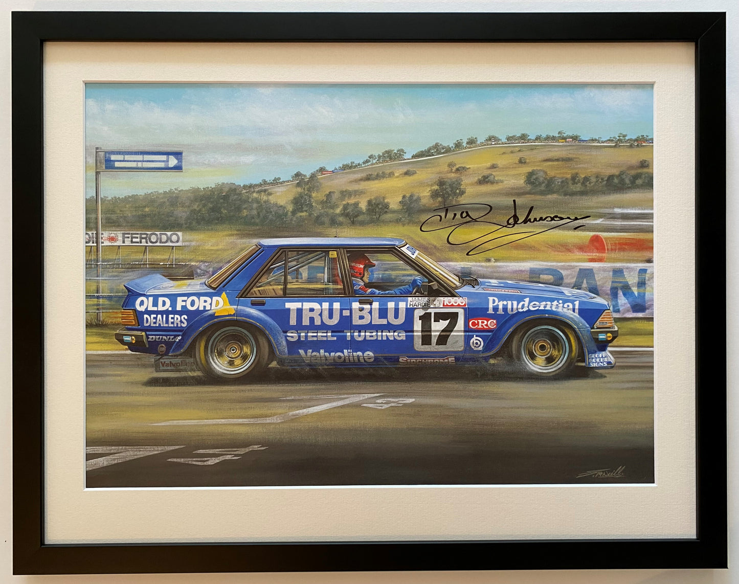 Bathurst 1981 Winners - signed by Dick Johnson