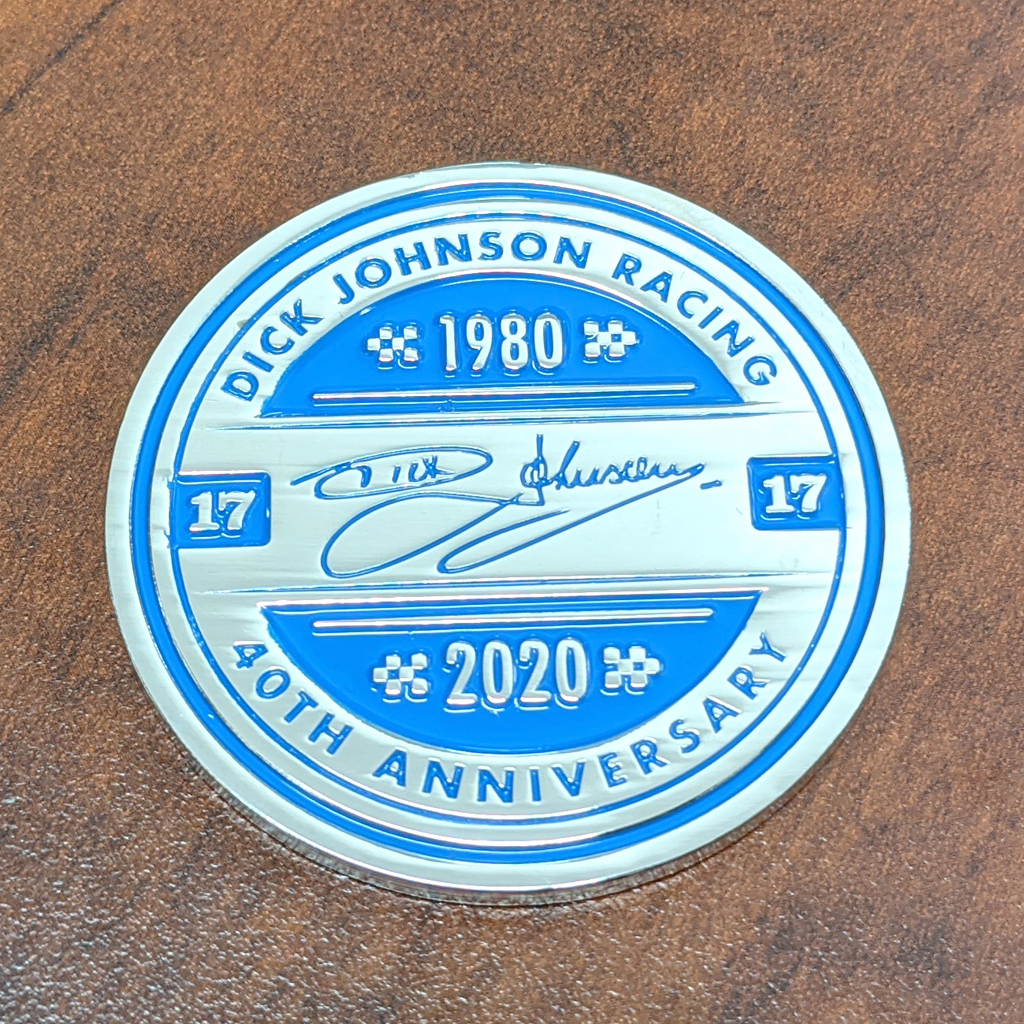 DJR 40th Anniversary Medallion