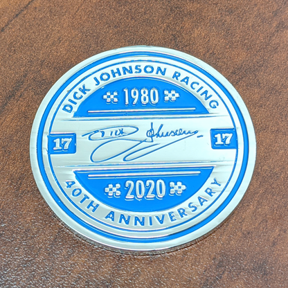 DJR 40th Anniversary Medallion